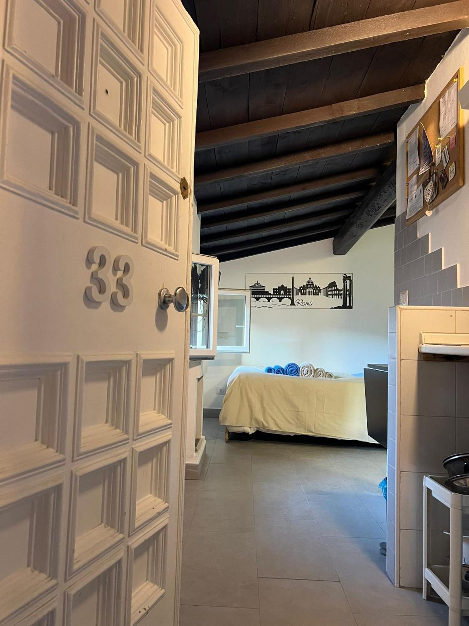 רומא Monolocale Trastevere Locato Per Finalita Turistiche מראה חיצוני תמונה